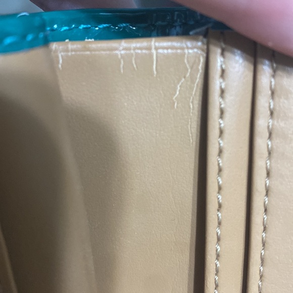 Coach Park Patent Medium Wallet - Picture 8 of 12